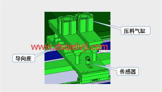 鋁型材下料機(jī)送料裝置